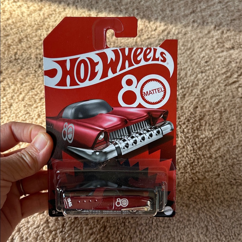 Hot Wheels Mattel Dream Mobile Red  2025 Mattel 80th Anniversary